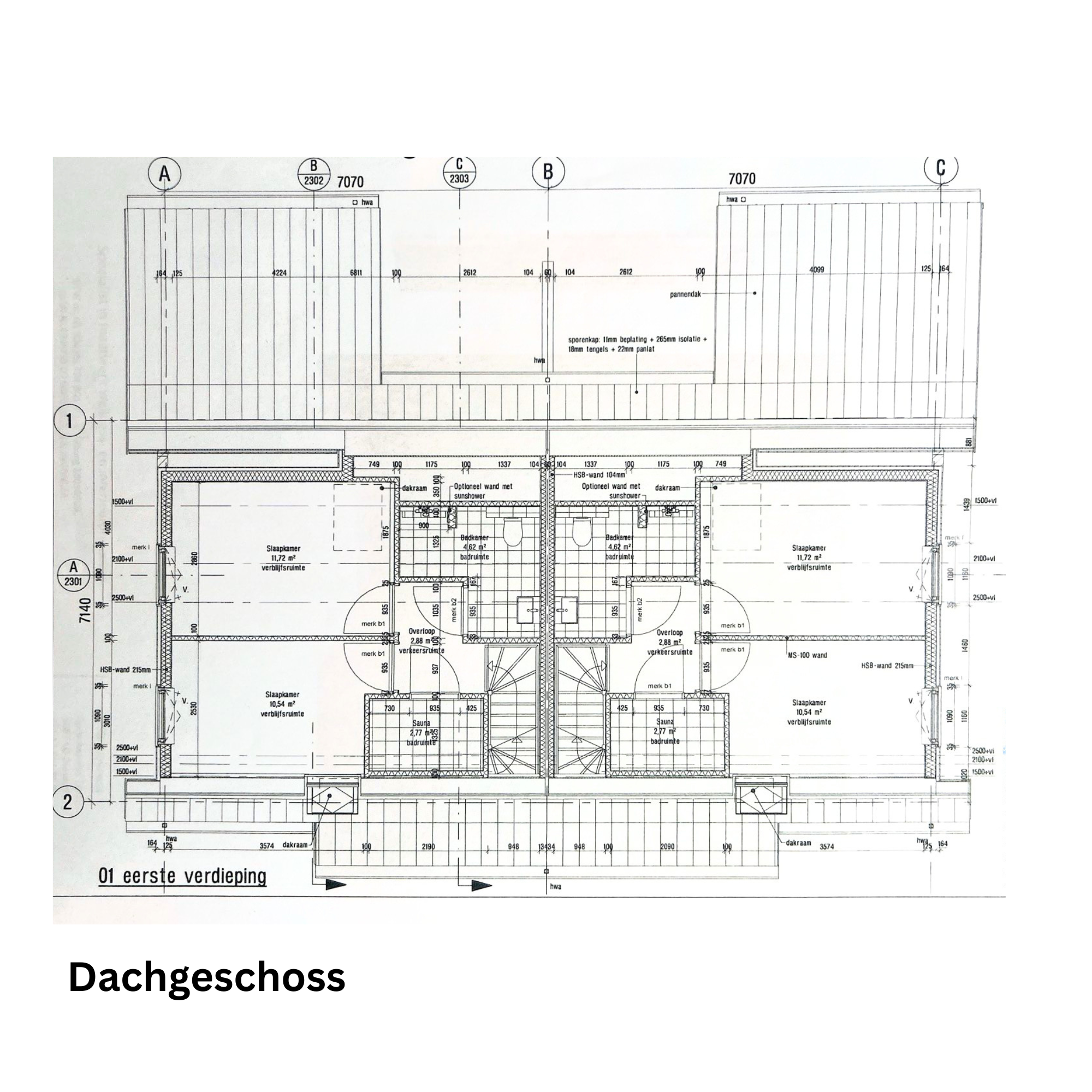 Grundriss Dachgeschoss